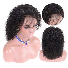 Real hair wig Europe and America Black woman13x4 former lace headwear manufacturer direct sales agent