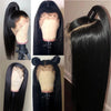 Image of 13x4 Front Lace Human Hair Wigs Straight Hair 130% Density