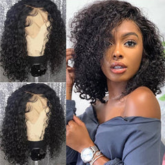 Real hair wig Europe and America Black woman13x4 former lace headwear manufacturer direct sales agent