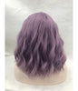 Image of Purple Synthetic Lace Front Wigs for Women Wavy Style