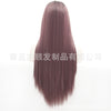 Image of Syntactic lace front wigs for women ombre long straight