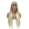 Image of Synthetic lace front wigs for women blonde long straight