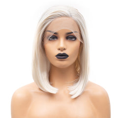 Synthetic Lace Front Wig Straight Hair 10 Inch Lace Wigs