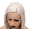 Image of Synthetic Lace Front Wig Straight Hair 10 Inch Lace Wigs