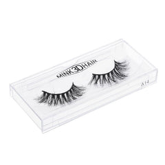 1Pair Eyelashes 3D Mink 100% Real Siberian Full Strip False Eyelash