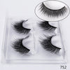 Image of 2 pairs false eyelashes kit natural 3D Mink Lashes eyelash