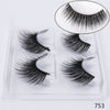 Image of 2 pairs false eyelashes kit natural 3D Mink Lashes eyelash