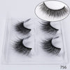 Image of 2 pairs false eyelashes kit natural 3D Mink Lashes eyelash