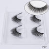 Image of 2 pairs false eyelashes kit natural 3D Mink Lashes eyelash