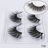 Image of 2 pairs false eyelashes kit natural 3D Mink Lashes eyelash