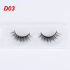 Image of 1Pair 3D Mink False Eyelashes Long Cross Beauty Eye Lashes