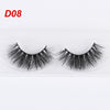 Image of 1Pair 3D Mink False Eyelashes Long Cross Beauty Eye Lashes