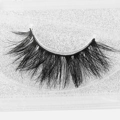 1Pair 3D Mink False Eyelashes Long Cross Beauty Eye Lashes