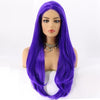 Image of Happy Yellow Straight Hair Synthetic Lace Front Wigs